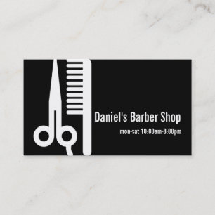 Cartão De Visita Salão de Cabelo Barbearia Beleza Cosmetólogo Spa