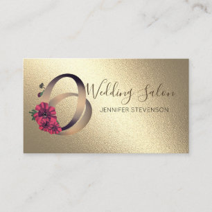 Cartão De Visita Salão de casamento, casamento