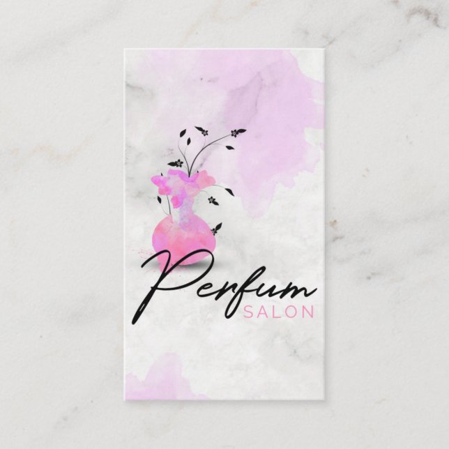 Cartão De Visita Salão de Perfum (Frente)