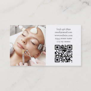 Cartão De Visita Salão de Skincare e Beleza