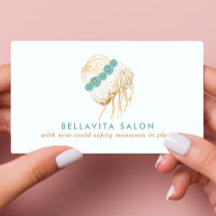 Salão Teal Gold Floral Updo Estilista Segurança Co