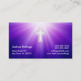 Cartão De Visita Salm 37; 4-5 - Cristão