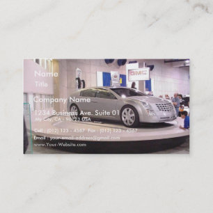 Cartão De Visita San Diego Autoshow