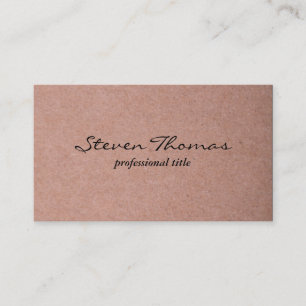 Cartão De Visita Sandy Beige