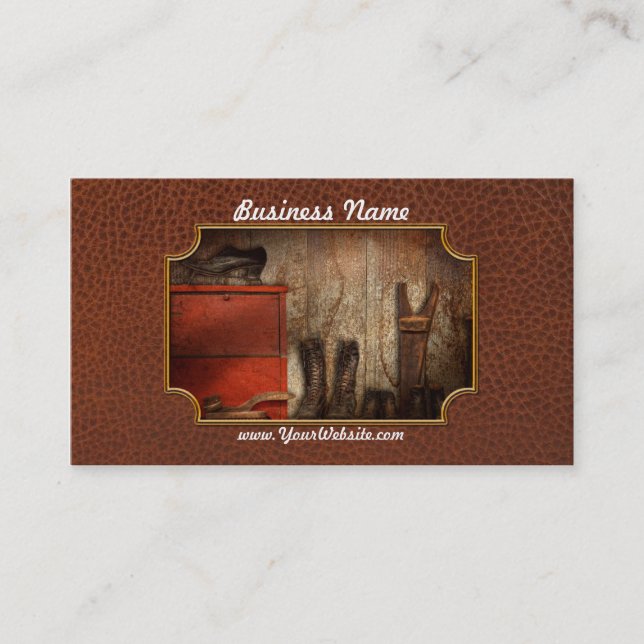 Cartão De Visita Sapateiro - peixe do género Notropis 1900 dos (Frente)