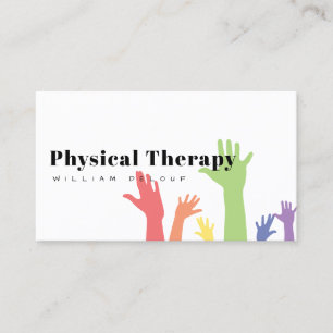 Cartão De Visita Saúde da Terapêutica Física
