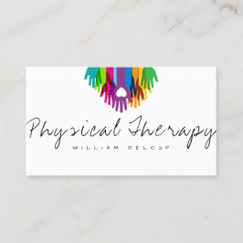 Cartão De Visita Saúde Mental Especialista em Terapia Física Saúde