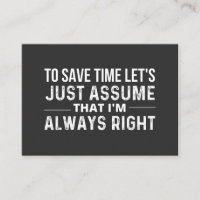 save time