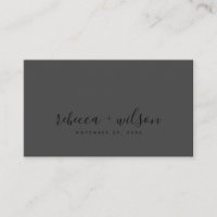 SCANDI CLEAN BLACK BLUSH MINIMAL WEDDING OBRIGADO