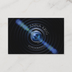 Cartão De Visita Schönes Design Fotografie Visitenkarte