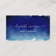 Script de Assinatura Elegante Azul Moderno