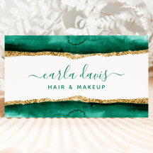 Script de Assinatura Esmeralda Verde Dourado Aquar