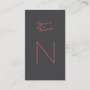 Cartão De Visita Script Moderno do Grupo