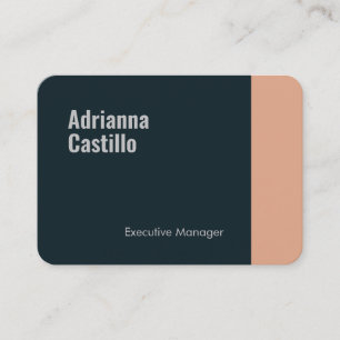 Cartão De Visita Seda Premium Minimalista Moderna Simples Negrito T