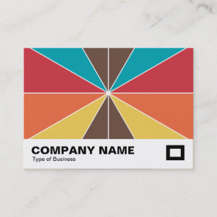 Cartão De Visita Segmentos de cor 05