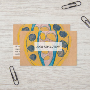 Cartão De Visita Sem título, 1908 por Hilma af Klint