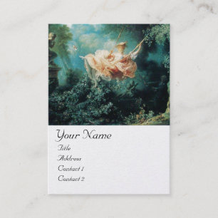Cartão De Visita SENHORA, Pearl Branco Rosa Verde, MOLE