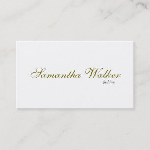 Cartão De Visita Serif Tipo 2