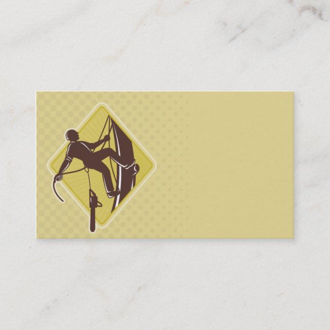 Cartão De Visita serra de cadeia do agricultor do cirurgião de (Frente)