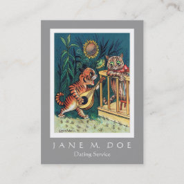 Cartão De Visita Serviço/casamenteiro do namorando - frente e verso