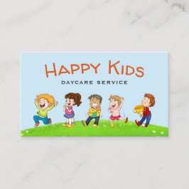 Cartão De Visita Serviço de Babysitting de Cuidados Infantis