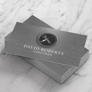 Cartão De Visita Serviço de Manutenção Manual de Reparo Automát