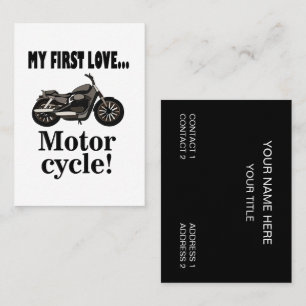 Cartão De Visita Serviço de Reparo de Mecânico de Motocicleta Motoc