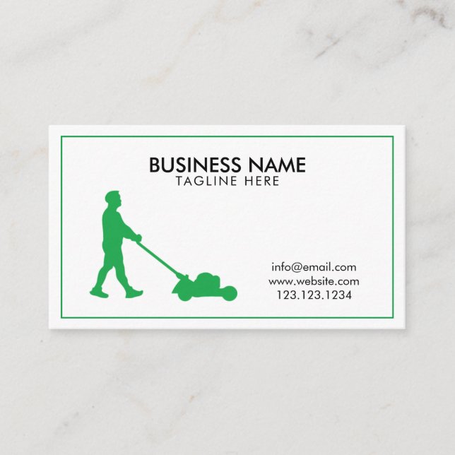 Cartão De Visita Serviço moderno de assistência jurídica a paisagis (Frente)