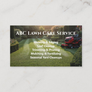Cartão De Visita Serviço Premium Lawnpro