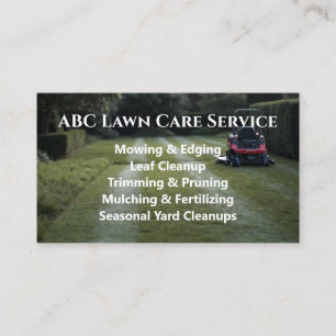 Cartão De Visita Serviço Premium Lawnpro