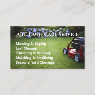 Cartão De Visita Serviço Premium Lawnpro