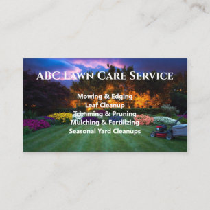 Cartão De Visita Serviço Premium Lawnpro