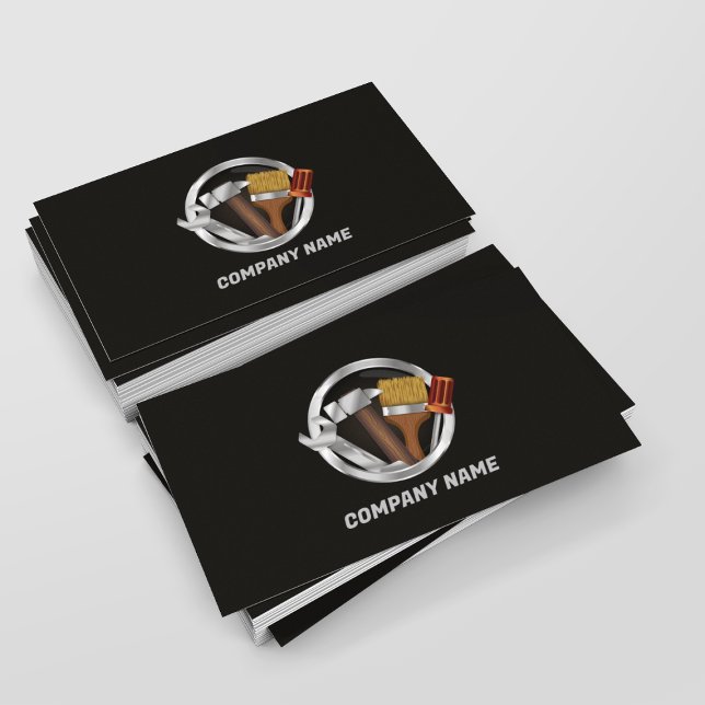 Cartão De Visita Serviço Profissional de Manutenção de Reparação Ma (Criador carregado)