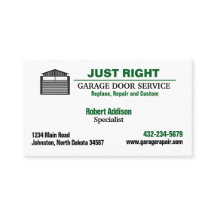 Serviço profissional de portas de garagem