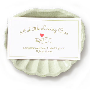 Cartão De Visita Serviços de assistência doméstica