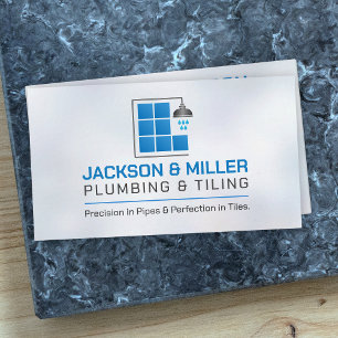 Cartão De Visita Serviços de canalização e til