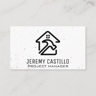 Cartão De Visita Serviços de Construção de Reparo Doméstico Carpi