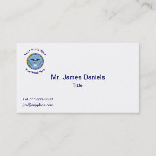 Cartão De Visita Serviços de Contabilidade de Finanças de Defesa DF