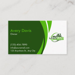 Cartão De Visita Serviços de Cuidados Lares e Paisagismo