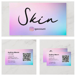 Cartão De Visita Serviços de Esteticista