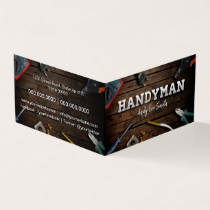 Cartão De Visita Serviços de Handyman