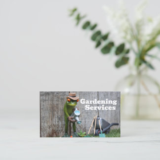 Cartão De Visita serviços de jardinagem