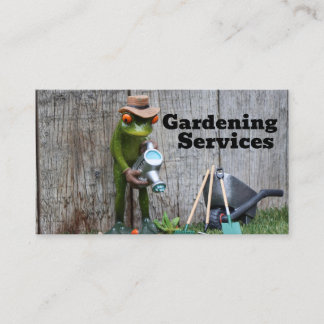 Cartão De Visita serviços de jardinagem