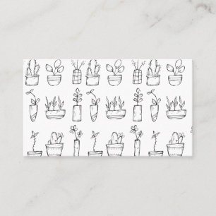 Cartão De Visita Serviços de jardinagem e paisagens / Compro de fl