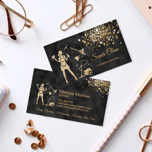 Cartão De Visita Serviços de limpeza profissional de casas de limpe