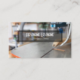 Cartão De Visita Serviços de mão de ferramentas rústicas para banca