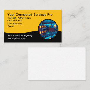 Cartão De Visita Serviços de rede de Internet de computador