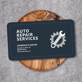 Cartão De Visita Serviços de Reparo Automotivo