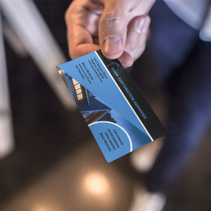 Cartão De Visita Serviços de Restauração Doméstica