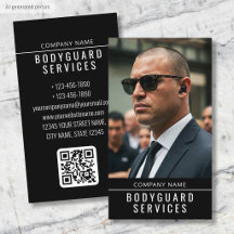 Serviços de Segurança Moderna Código QR de Foto Mi